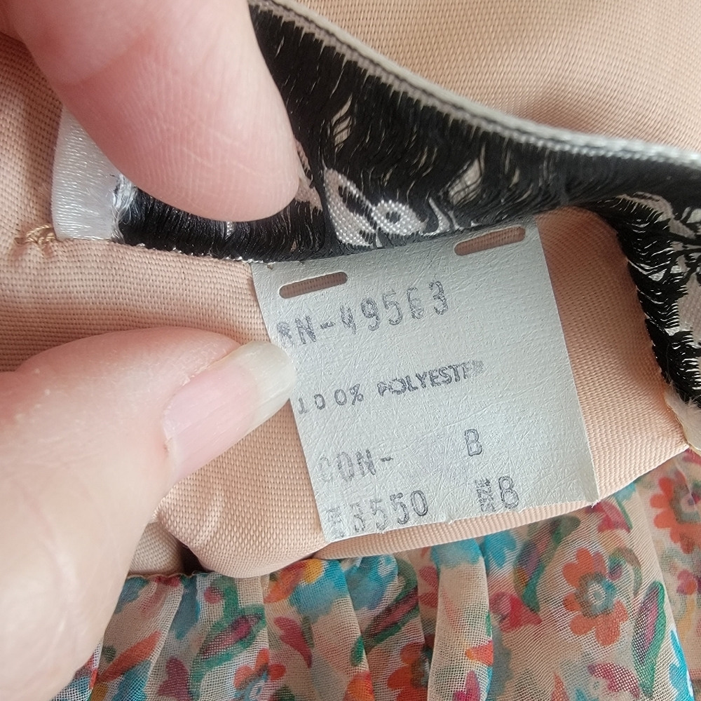 Vintage Victor Costa boho dress - Picture 16 of 16